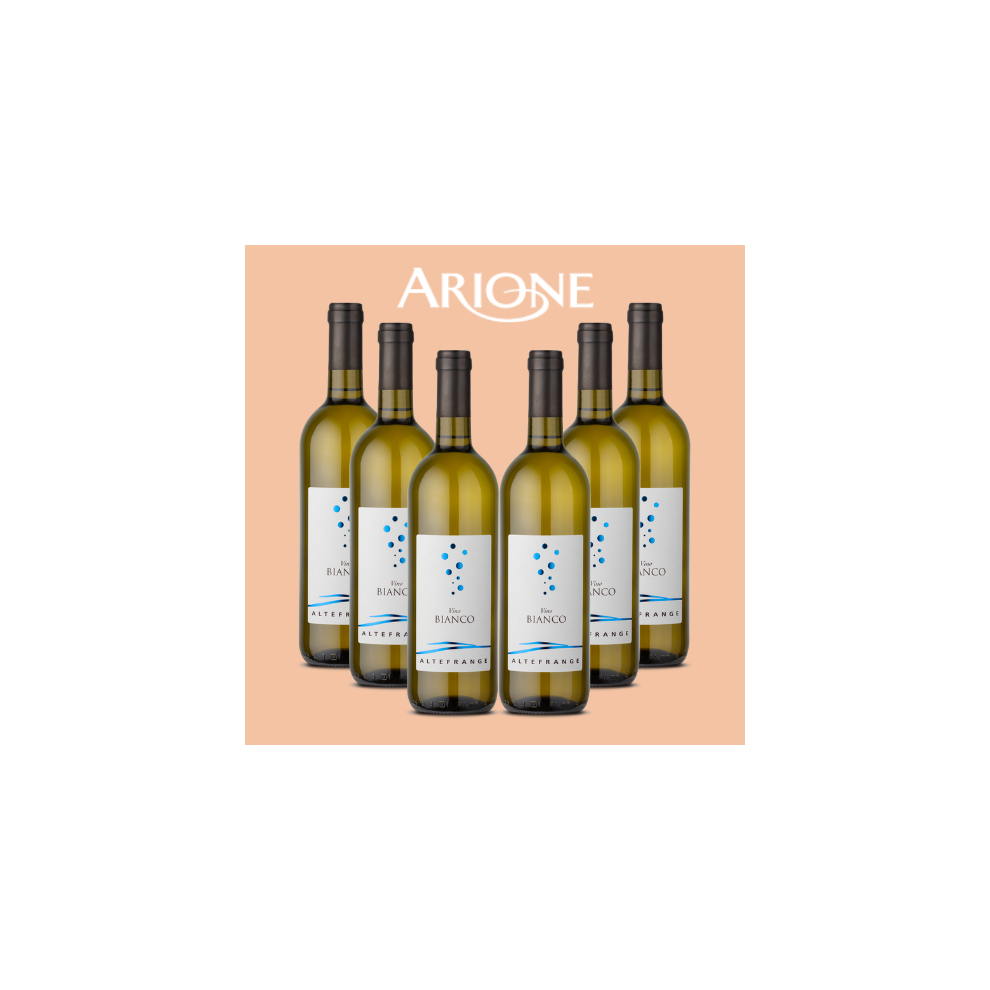 Alte Frange White Blend Wine from Piedmont 6X75cl 10.5% Vol.