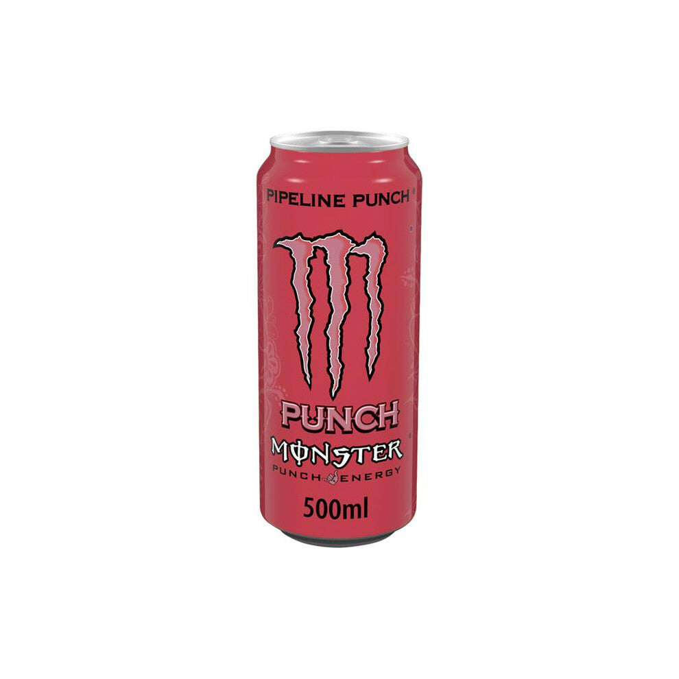 (Pack of 12) Monster Energy Pipeline Punch Energy Drink 500ml