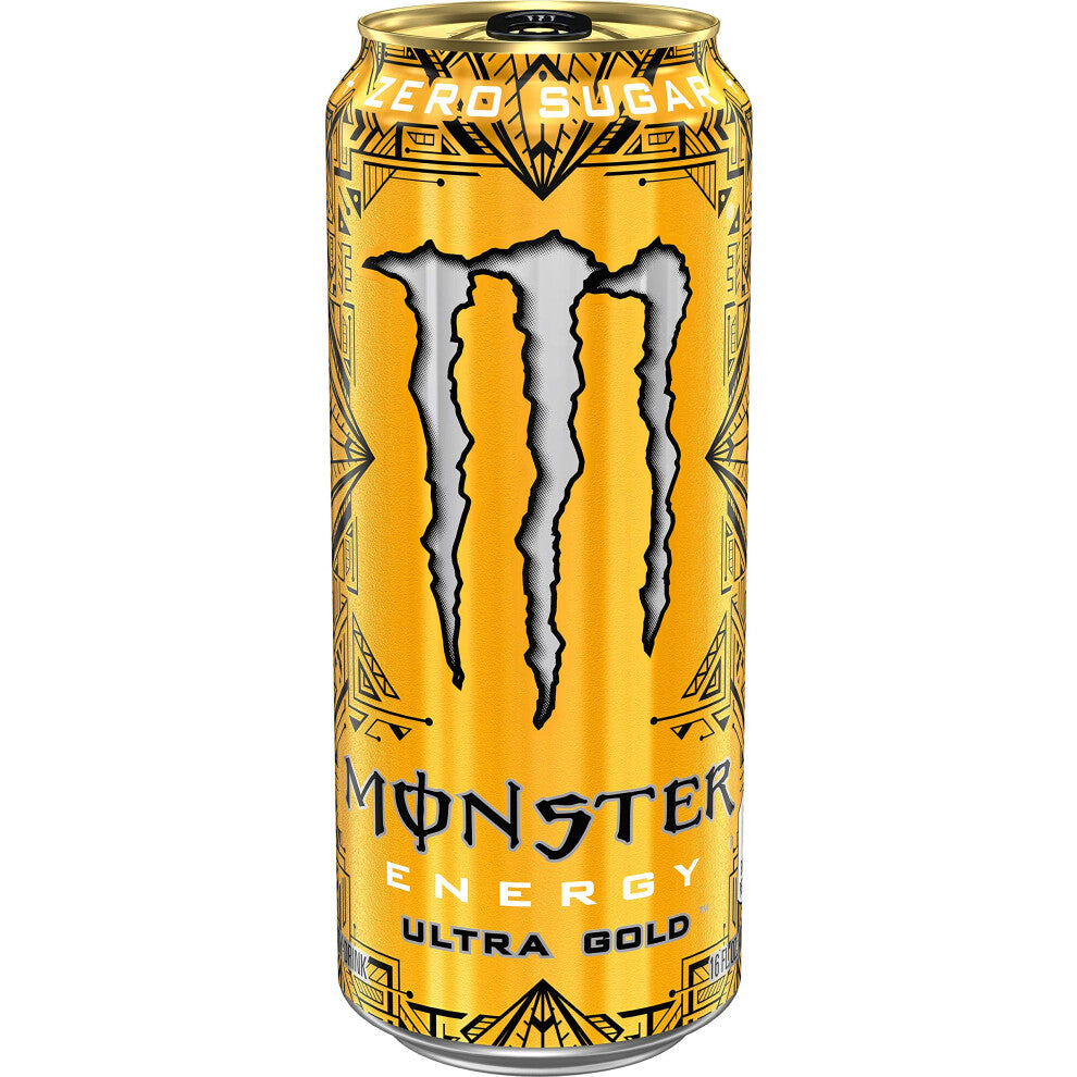 (Pack of 6) Monster Energy Ultra Gold Energy Drink 500ml