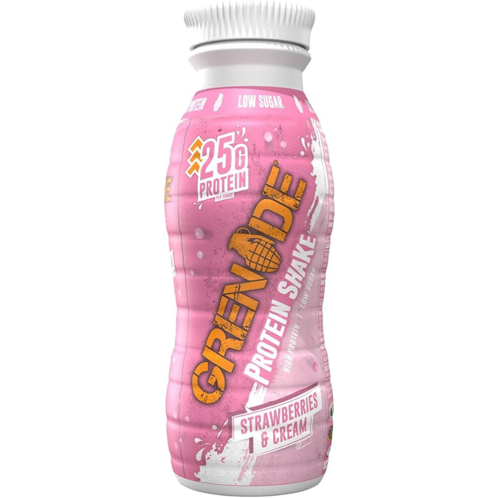 Grenade Killa Shake Strawberry & Cream Tasty Treat 8X 330ml