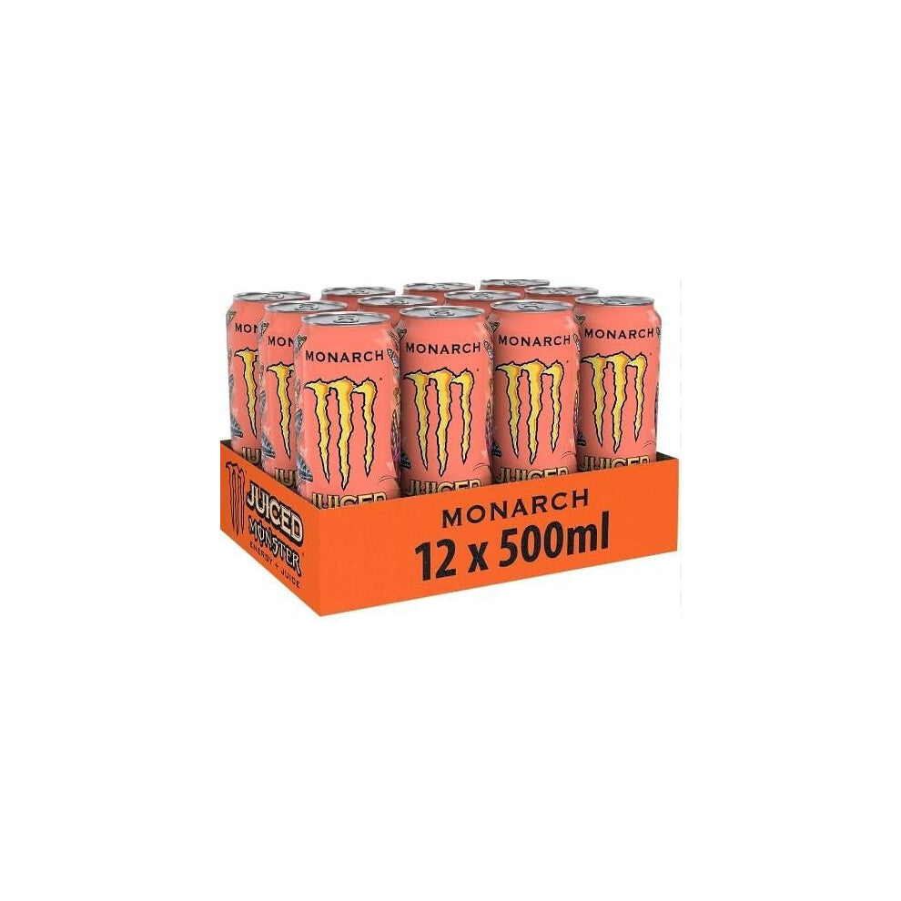 (Pack Of 6) Monster Juiced Monarch 500ml