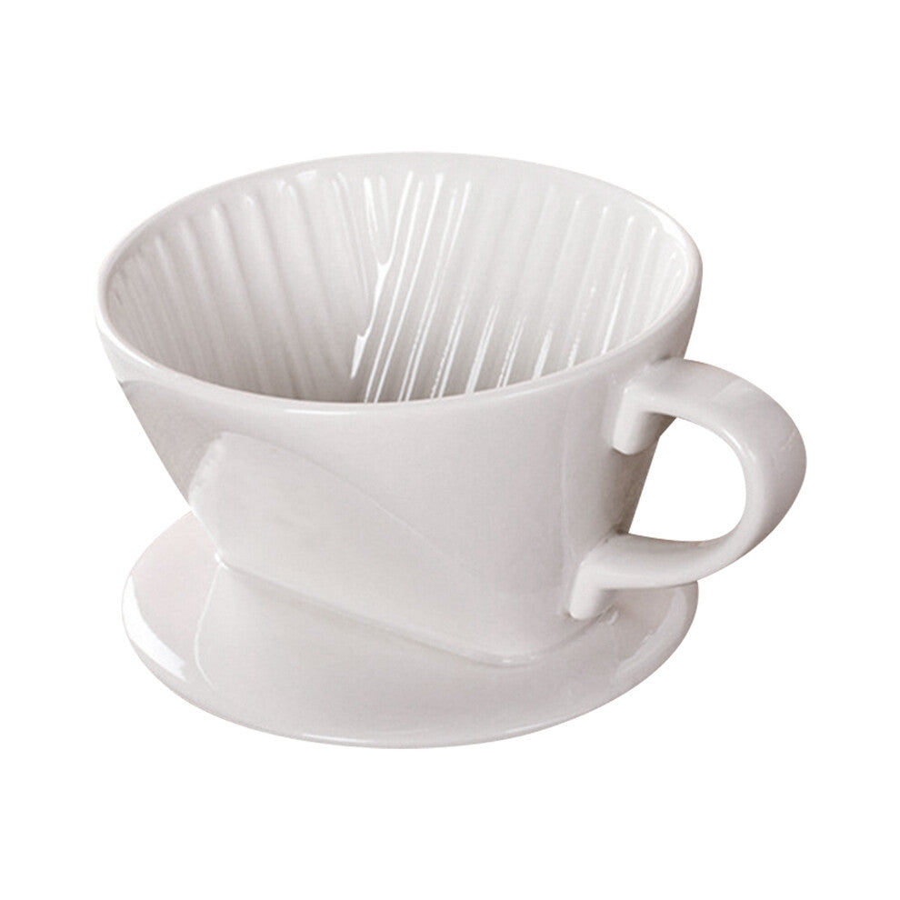 Coffee Filtering Cup Practical Ceramic Coffee Filter Hand Brewed Coffee Drip Filter Funnel Durable Coffee Accessories