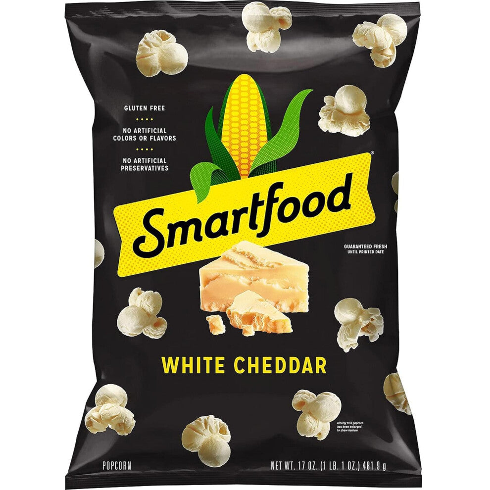 Smartfood White Cheddar Popcorn, 17 oz.