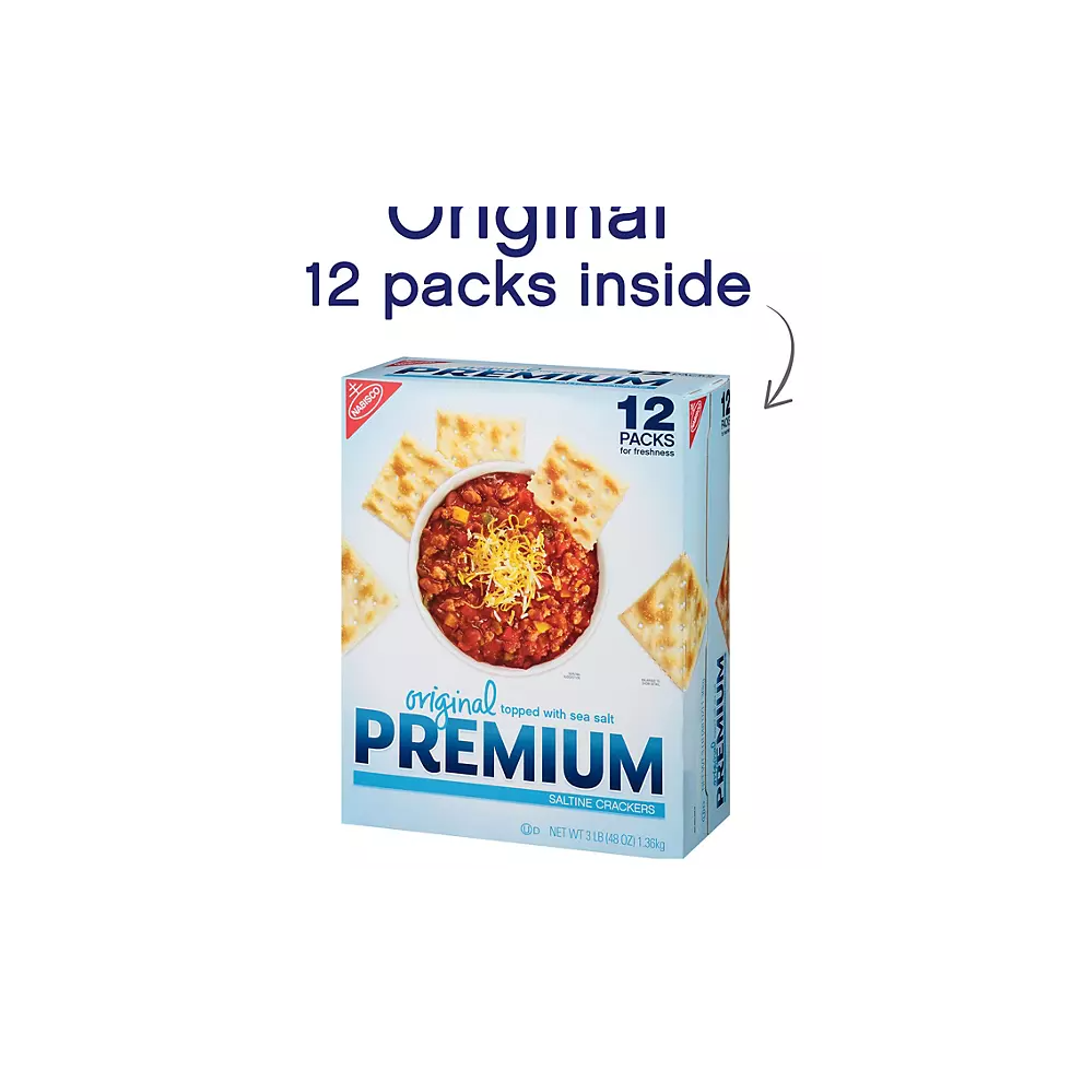 Premium Original Saltine Crackers, 12 pk.