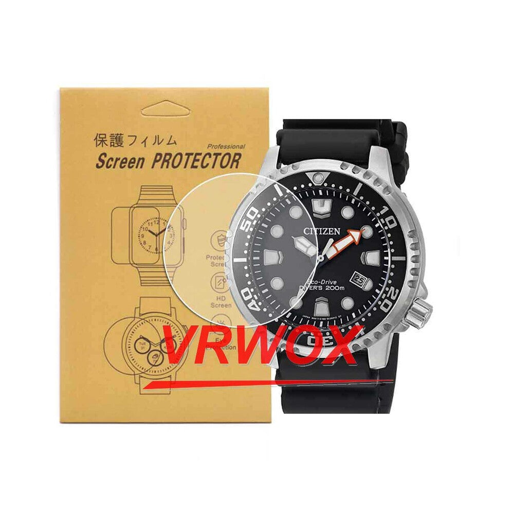 (BN0175) 3 Pcs Screen Protector For Citizen BN0150 BN0151 BN0190 BN0191 BN0195 BN0200 BN2029 BN0175 Clear TPU Nano Explosion-proof  Screen Protectors