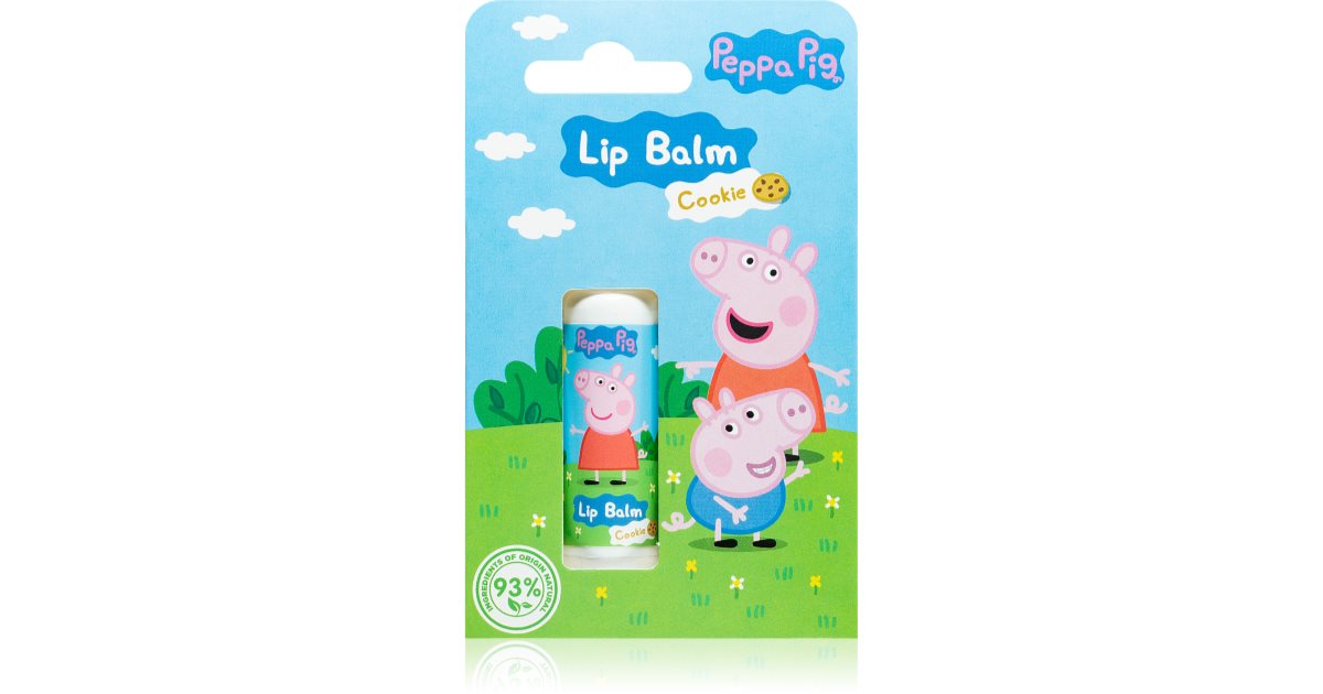Peppa Pig Cookie Kids läppbalsam 4,4g