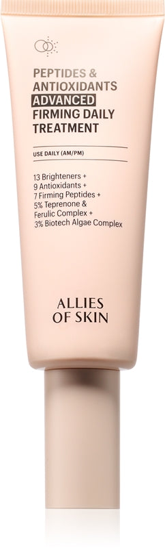 Allies of Skin Peptides & Antioxidants Advanced crema riorno e notte rassodante intensa per idratare e tendere la pelle 75 ml