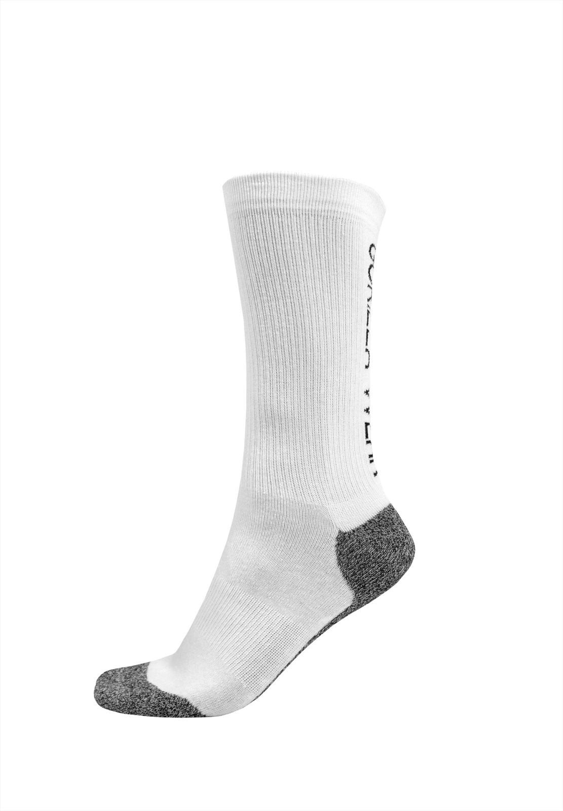 Performance Crew Socks - White - EU 35-38