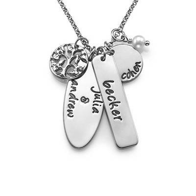 Sterling Silver Family Tree Jewellery