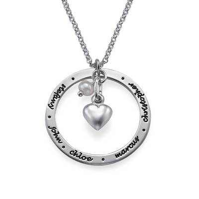 Personalised Mothers Jewellery in Sterling Silver
