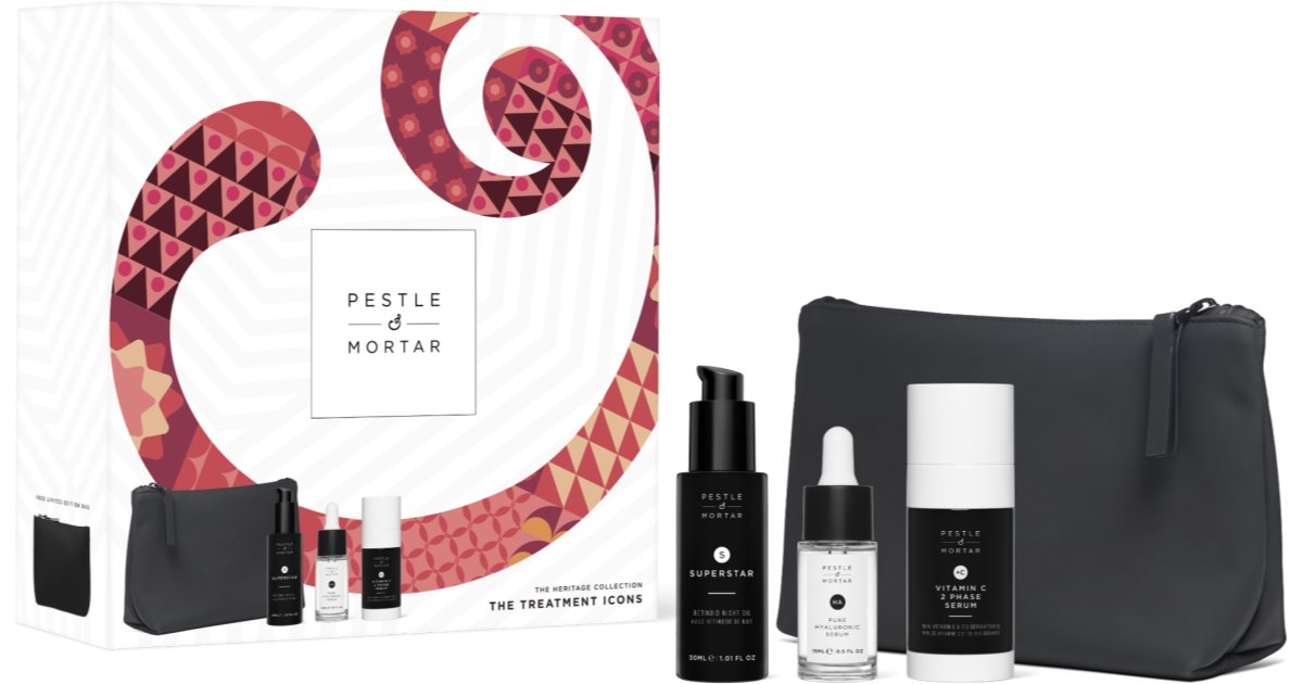 Pestle & Mortar The Heritage Collection The Treatment Icons ansiktspleiesett 85 ml