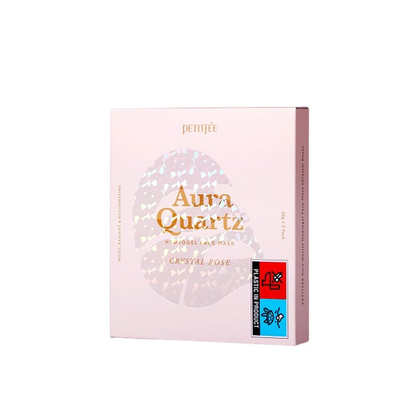 PETITFEE - Aura Quartz Hydrogel Face Mask Crystal Rose - 30g*5pcs Matron Inn