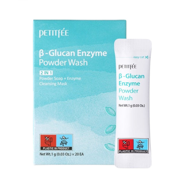 PETITFEE - β-Glucan Enzyme Powder Wash - 1g*20ea