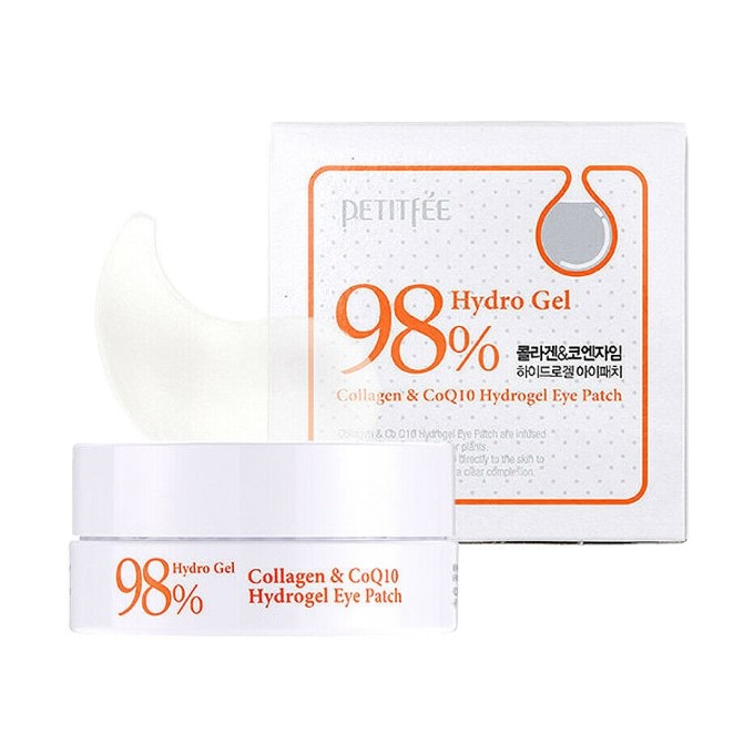 PETITFEE - Hydrogel Eye Patch - 1pack (60pcs) #Collagen & Co Q10 Matron Inn