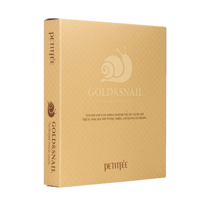 PETITFEE - Hydrogel Mask Pack #Gold & Snail - 5pcs Matron Inn