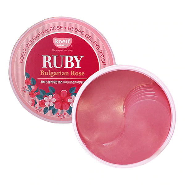 PETITFEE - koelf Ruby & Bulgarian Rose Eye Patch - 60pcs