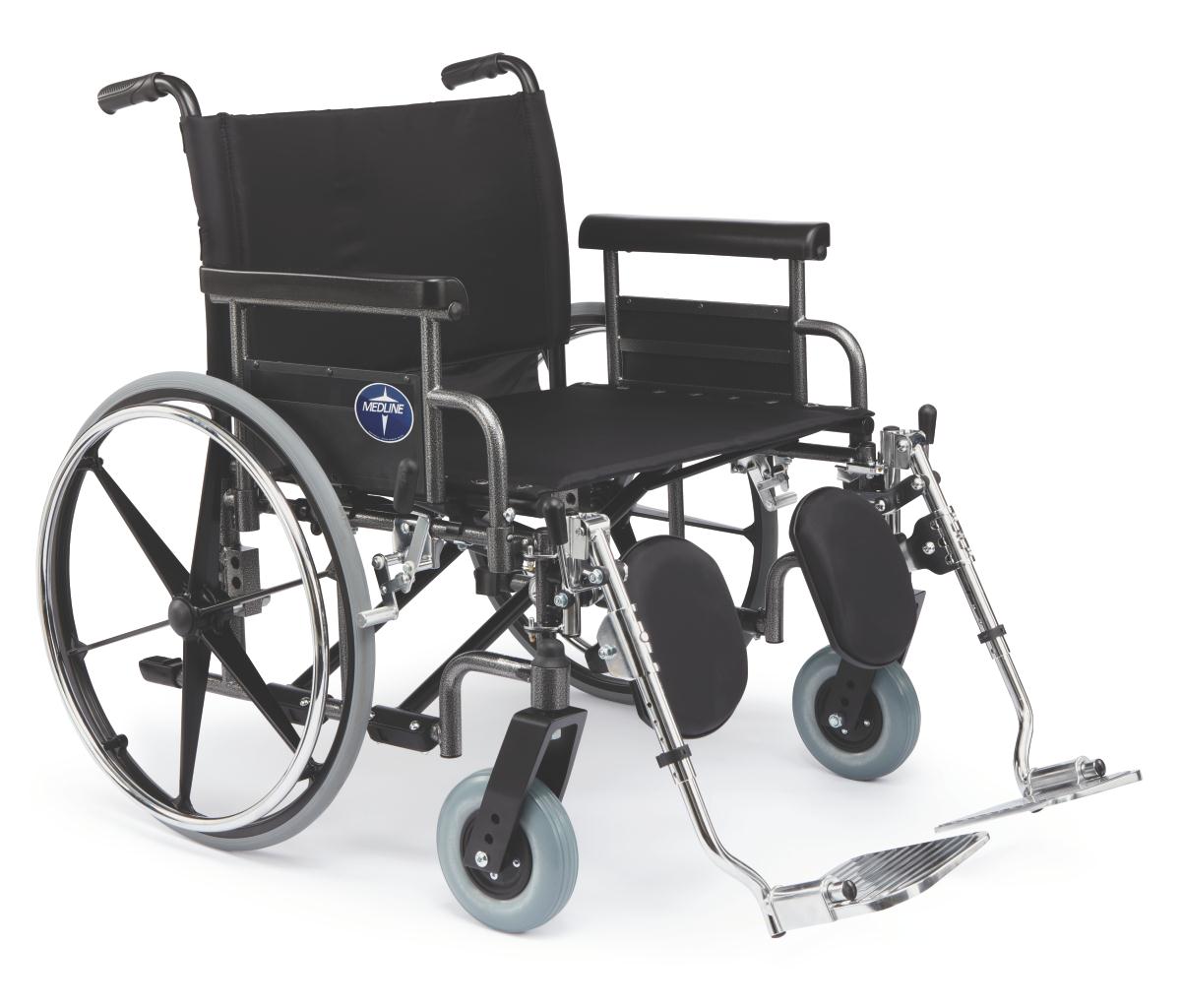 Shuttle Extra-Wide Wheelchair, 26"