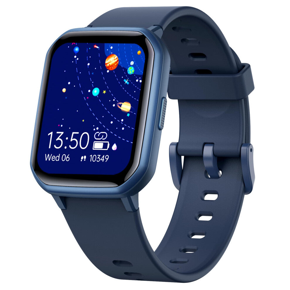 Kids Smart Watch for Boys,IP68 Waterproof Kids Fitness Tracker Watch with 1.5 Inch DIY Face,Heart Rate Sleep Monitor,19 Sport Modes,Calories