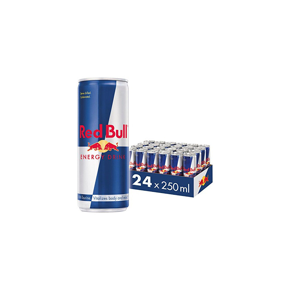 Red Bull Energy Drink 250 ml - 24 Cans RB229213 GIVES YOU WINGS