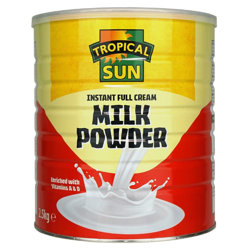 Tropical Sun Full Cream Milk Powder, 2.5KG | Boosted with Vitamins A & D! |