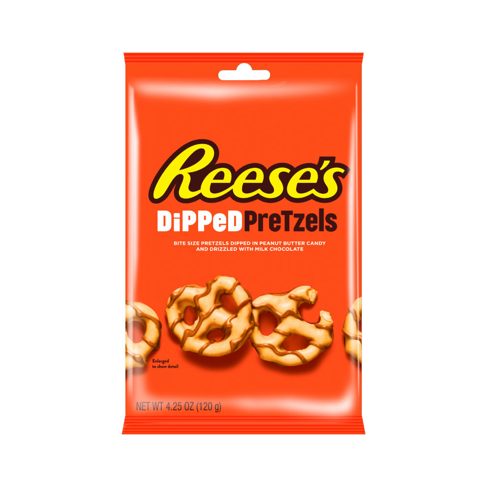 REESE'S Dipped Pretzels 120g (Pack of 12)