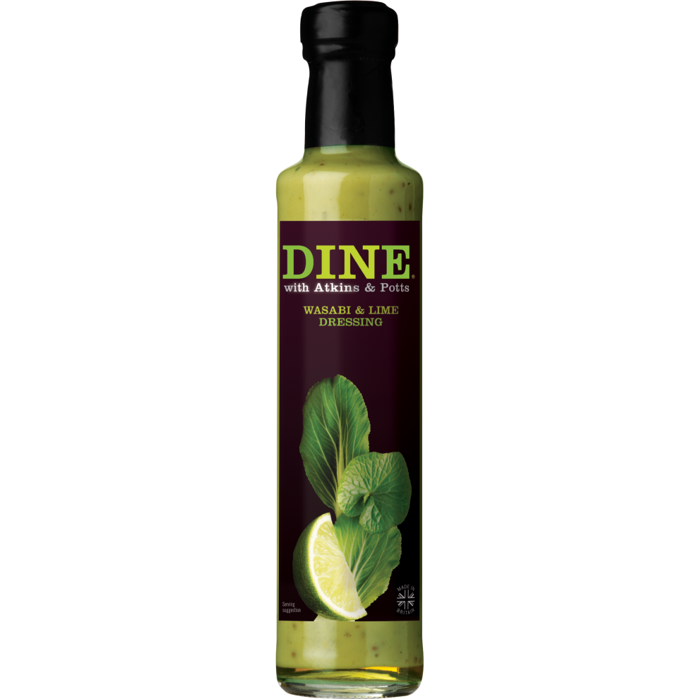 ATKINS & POTTS Wasabi & Lime Dressing 255g (Pack of 6)