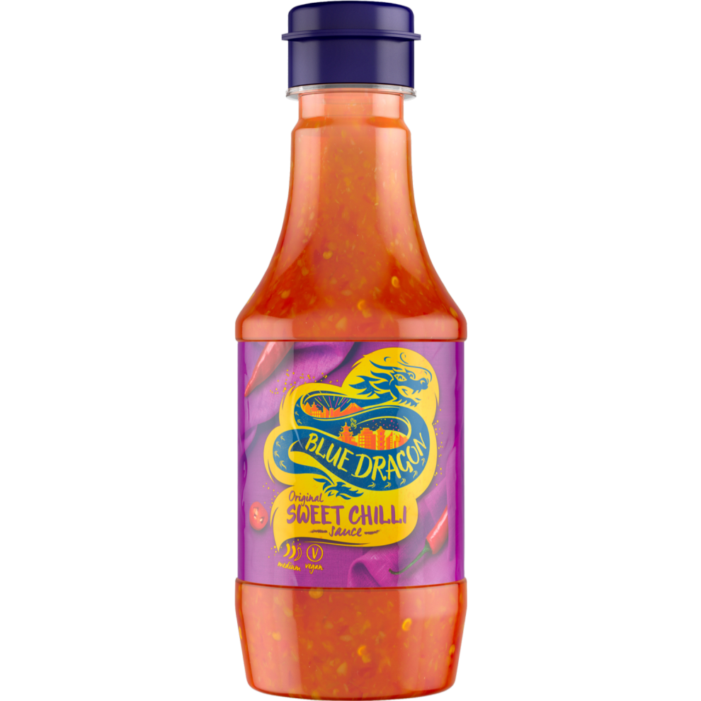 BLUE DRAGON Sweet Chilli Dipping Sauce 190ml (Pack of 12)