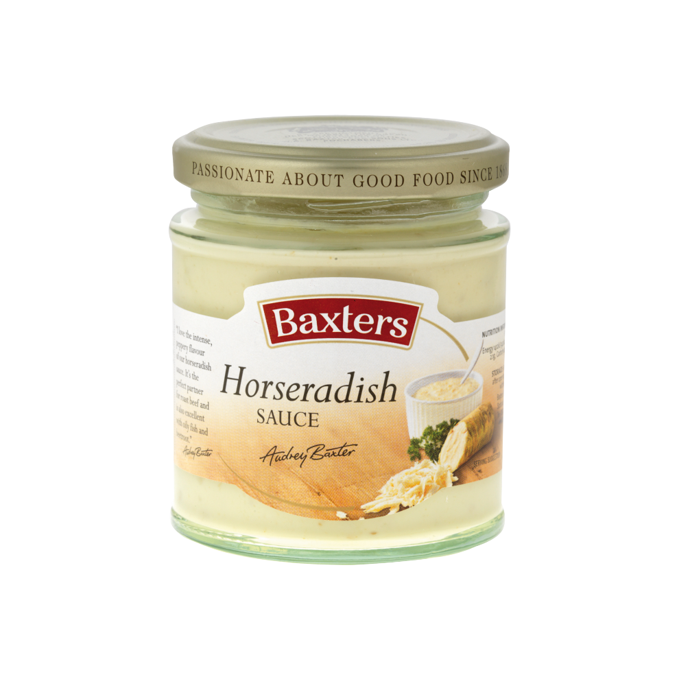 BAXTERS Horseradish Sauce 170g (Pack of 6)