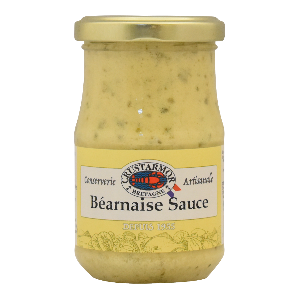 Crustarmor Bearnaise Sauce 190g - Pack of 6, Rich, Smooth Butter-Based Sauce with White Wine, Shallot & Tarragon
