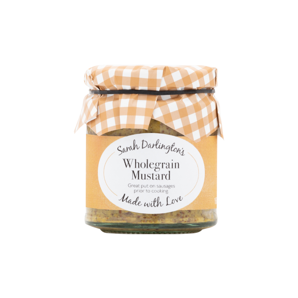 DARLINGTON'S Wholegrain Mustard 160g (Pack of 6)
