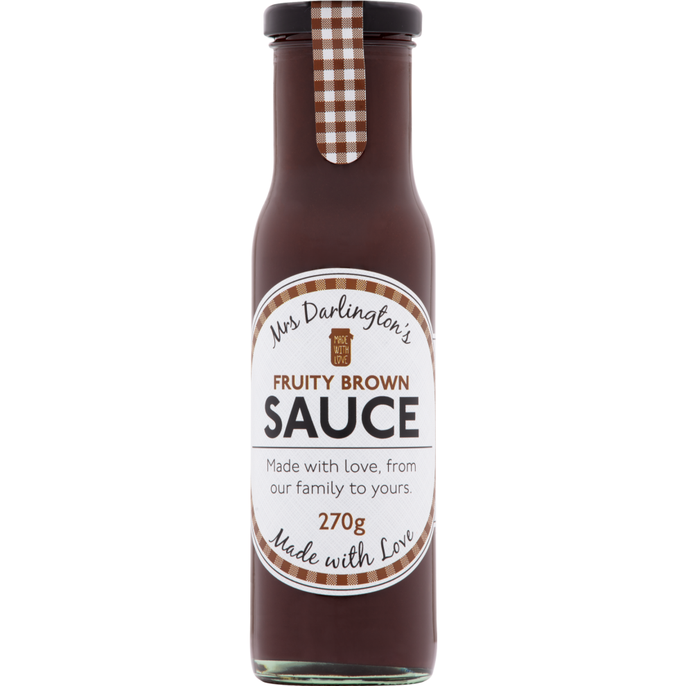 DARLINGTON'S Fruity Brown Sauce 270g (Pack of 6)