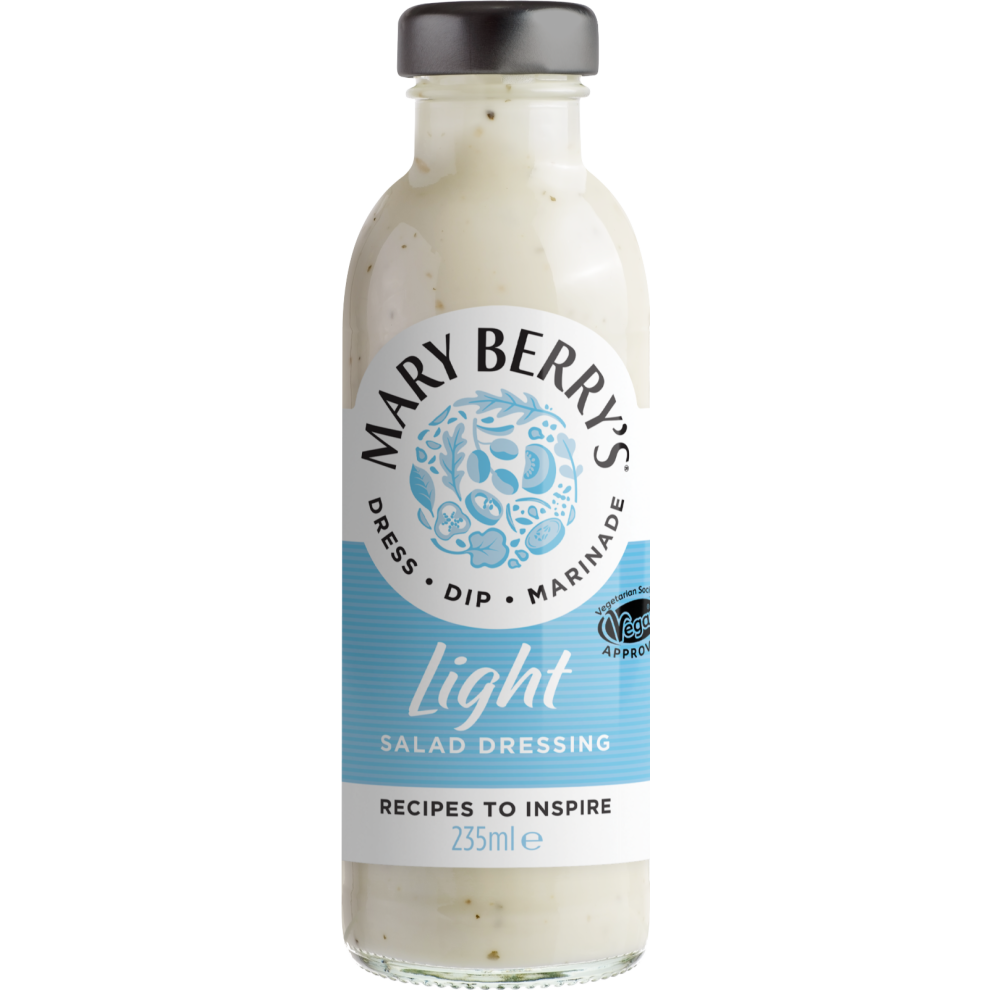 MARY BERRY'S Light Salad Dressing 235ml (Pack of 6)