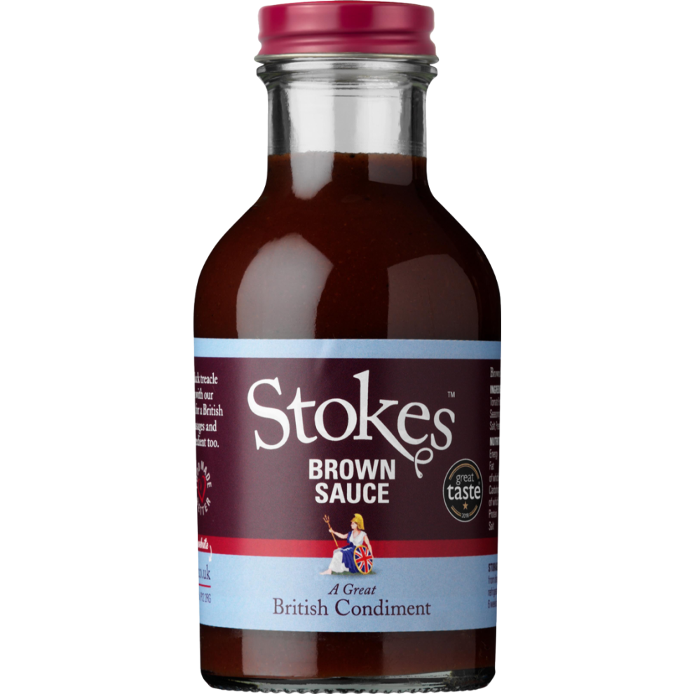 STOKES Brown Sauce 320g (Pack of 6)
