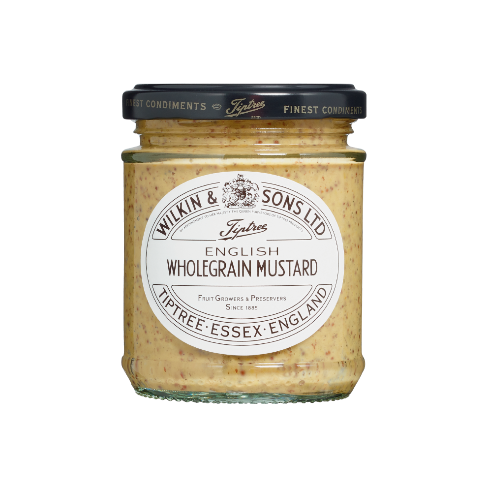 TIPTREE English Wholegrain Mustard 185g (Pack of 6)