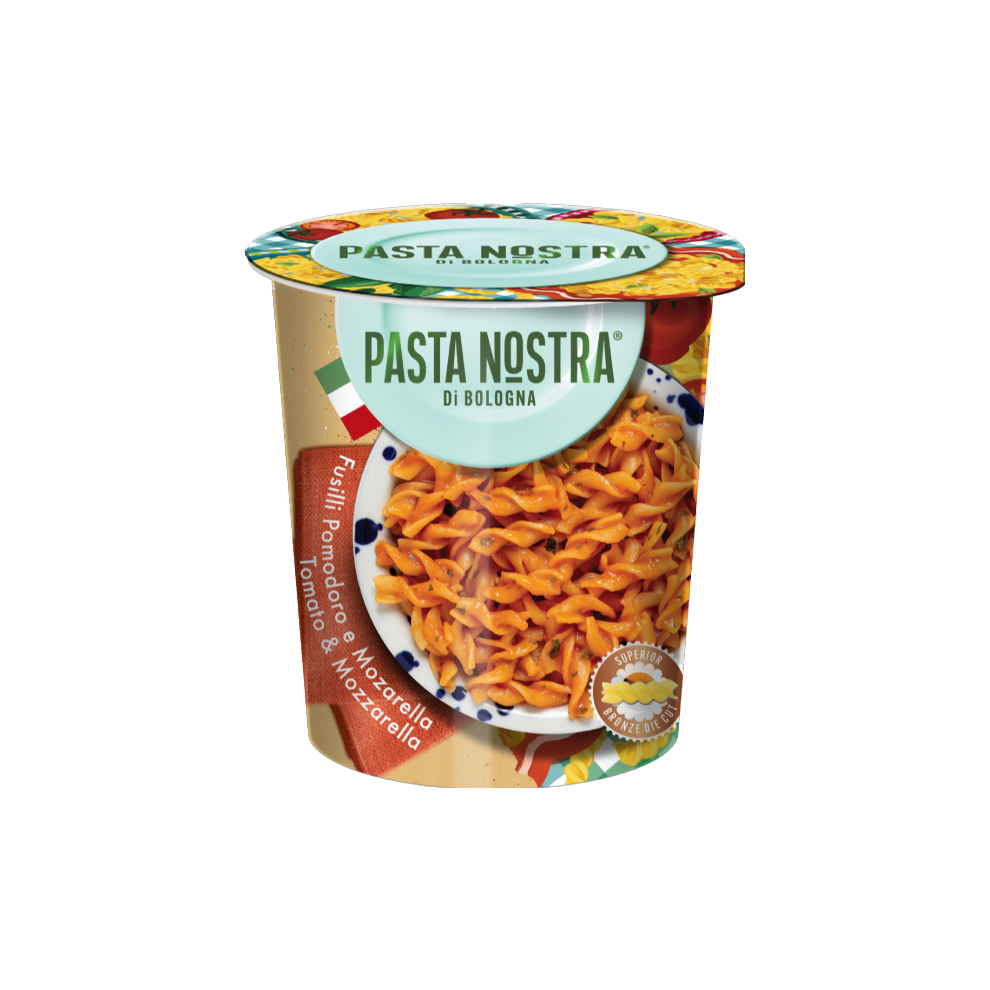 PASTA NOSTRA Tomato & Mozzarella 70g (Pack of 8)