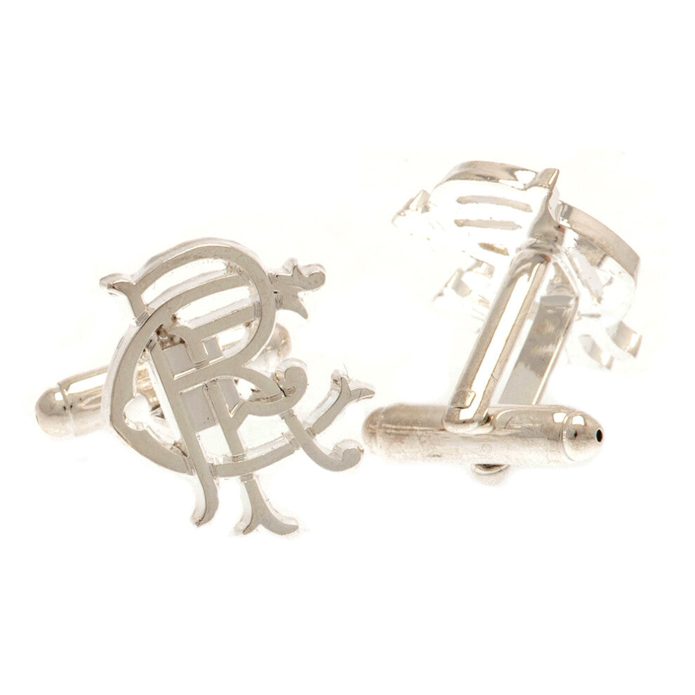 Rangers FC Silver Plated Cufflinks