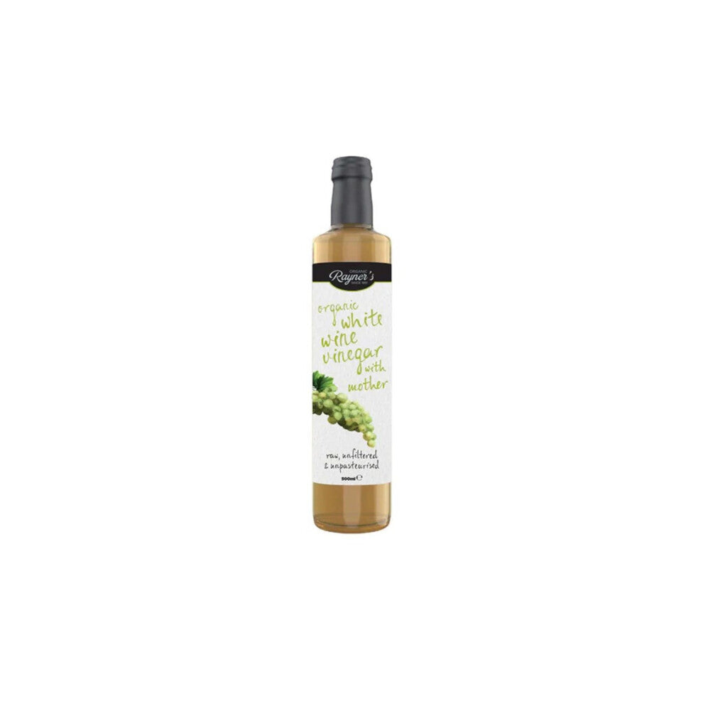 Rayner's Organic White Wine Vinegar With Mother - 500ml