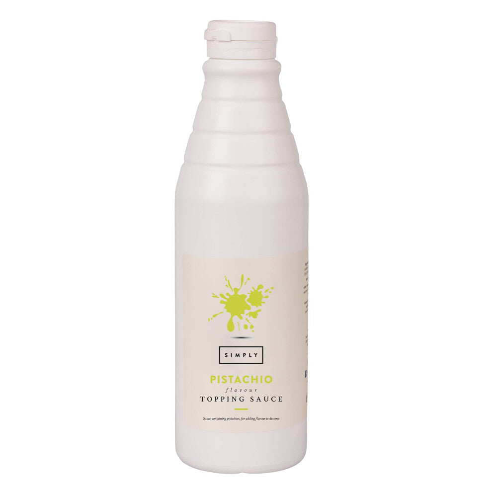 Pistachio Topping Sauce, Ready to Use Dessert Sauce for Ice Cream, Waffles, Pancakes, Coffee & Milkshakes (1 kg)