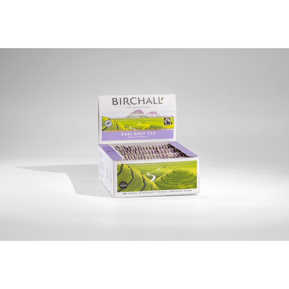 Tea | Earl Grey Tea | Black Tea | 1 Pack of 100 Plant-Based Tagged Tea Bags