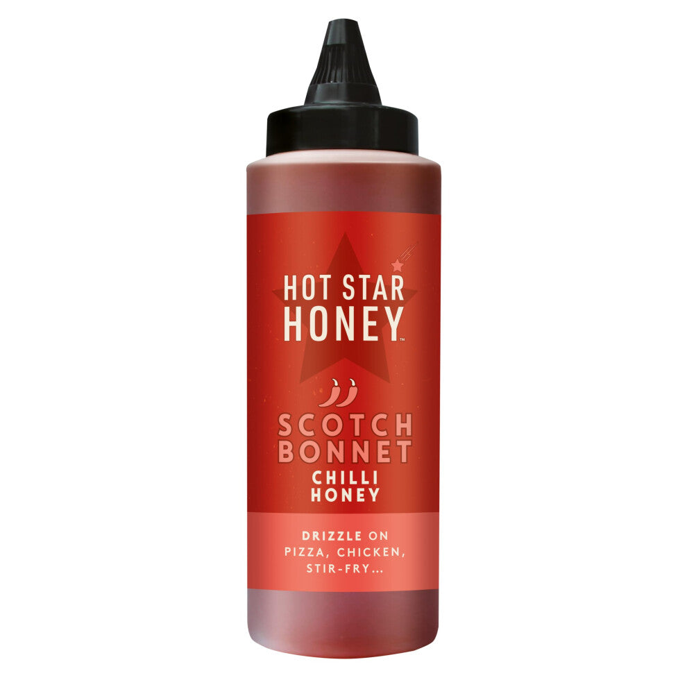 Chilli Sauce | Hand Crafted Scotch Bonnet Sauce | Hot Honey Perfect for Chicken, Pizza, Pasta, Steak and Noodle - 340g bottle