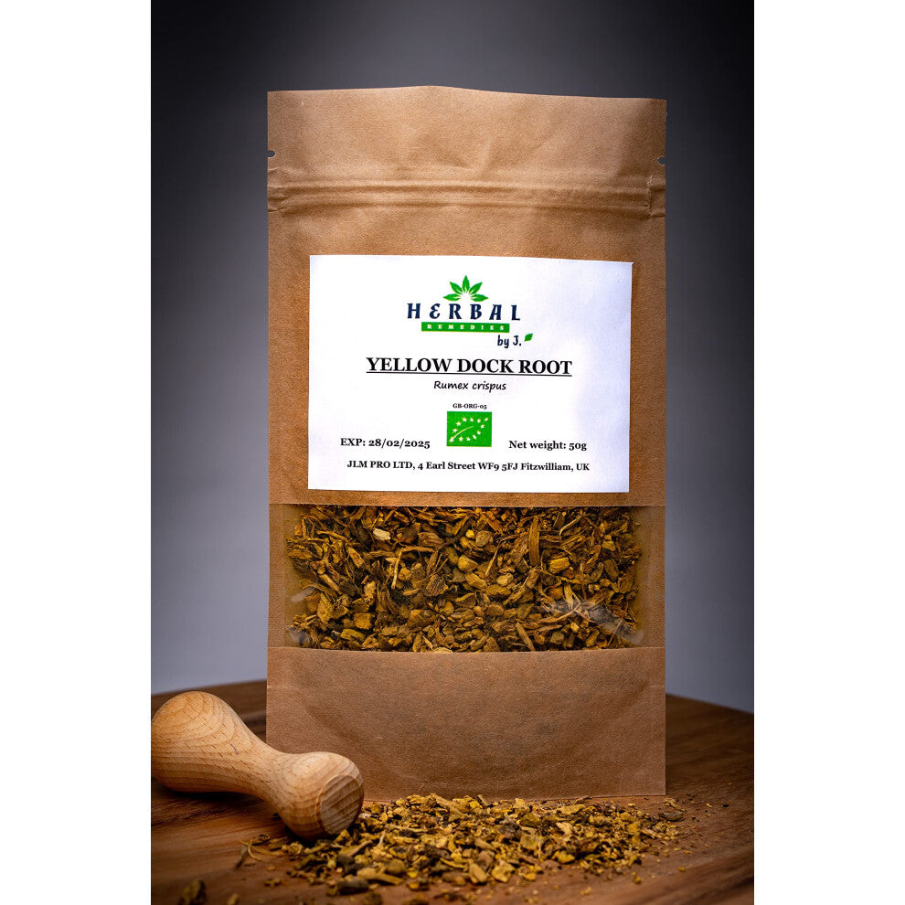 Yellow Dock Root Tea Dried Herb 50g - Rumex crispus - Herbal Remedies by J. - Kobylak Szczaw Kedzierzawy