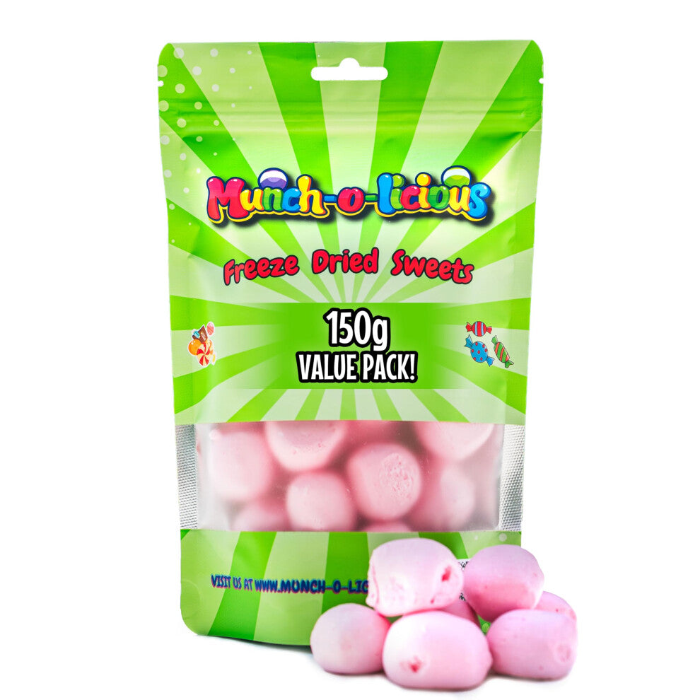 Freeze Dried Sweets 150g Strawberry Fruitella Vegan Halal Freeze Dried Candy By Munch-o-licious Halal Sweets Vegan Sweets American Sweets TikTok Gift