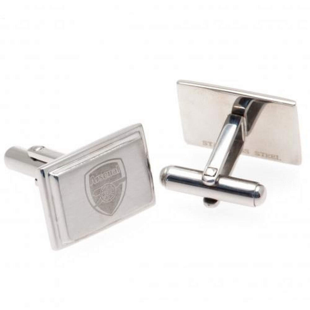 Arsenal FC Boxed Stainless Steel Cufflinks
