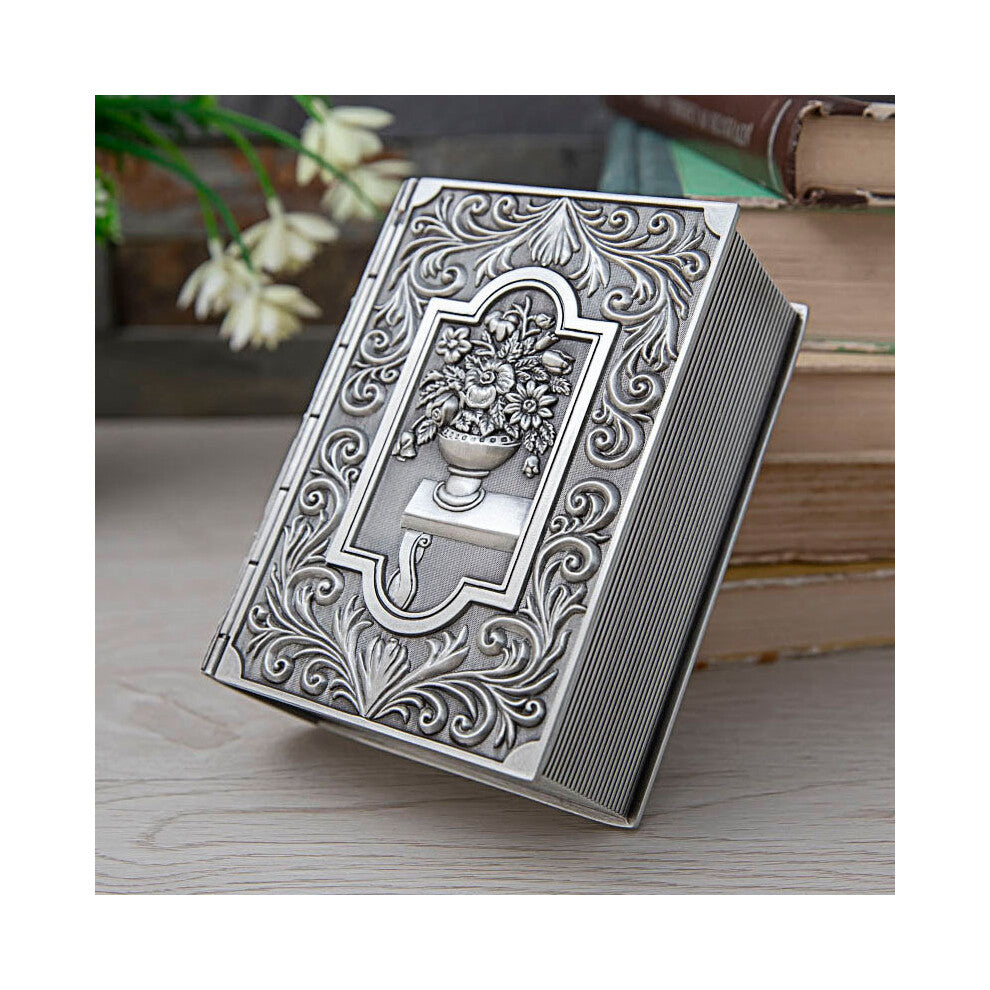 Exquisite Book Design Desktop Trinket Display Jewelry Storage Box