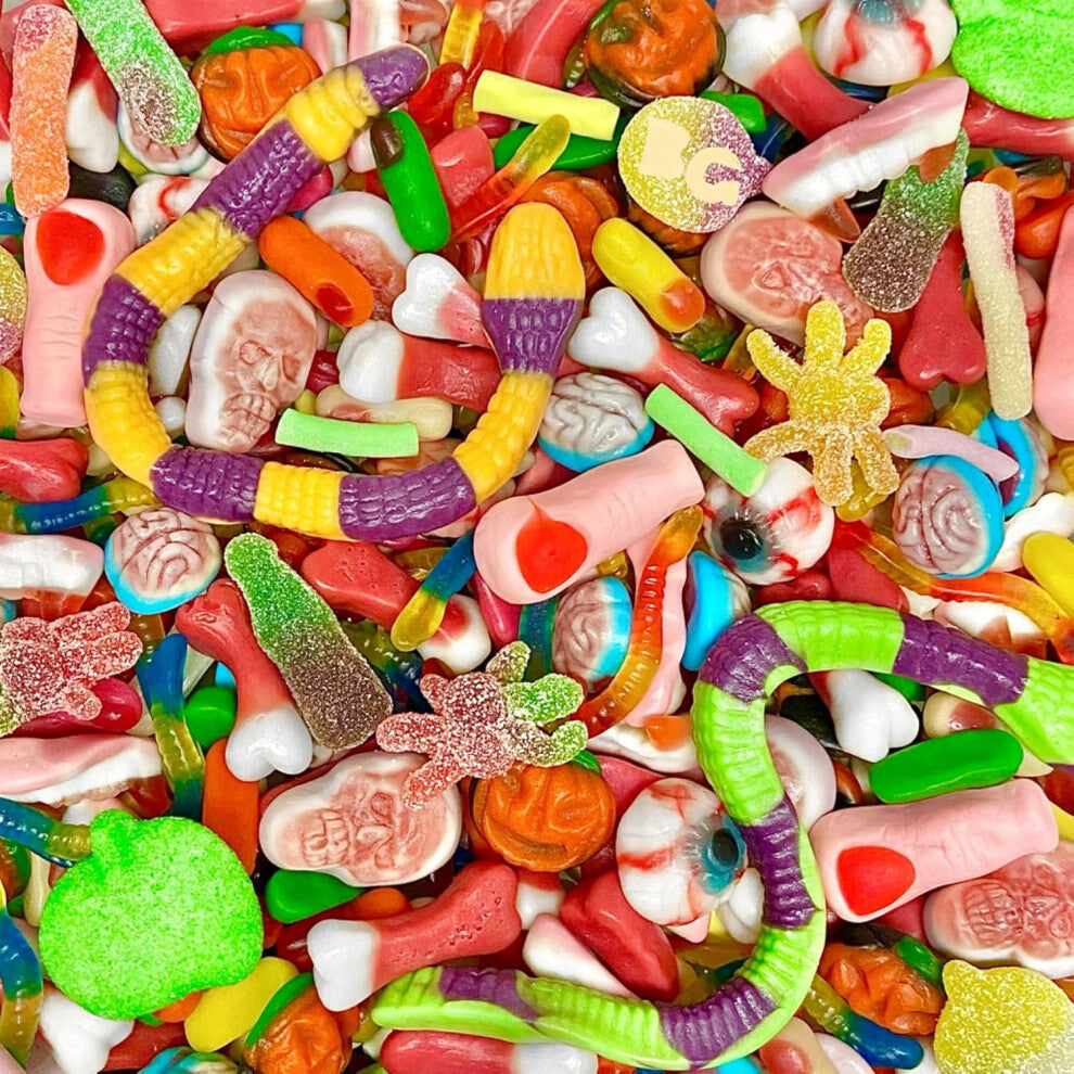 BG Quality Pick & Mix Sweets - Spooky Halloween 'Trick or Treat' Candy Gift Sweeties 800g Pouch