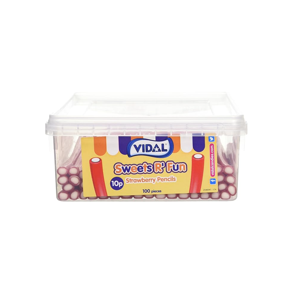 Vidal Strawberry Pencils  (Total 100 Pieces)