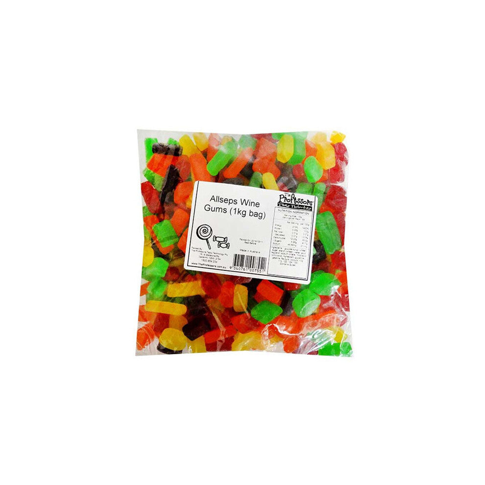 Allseps Jelly 1kg (Wine Gums)