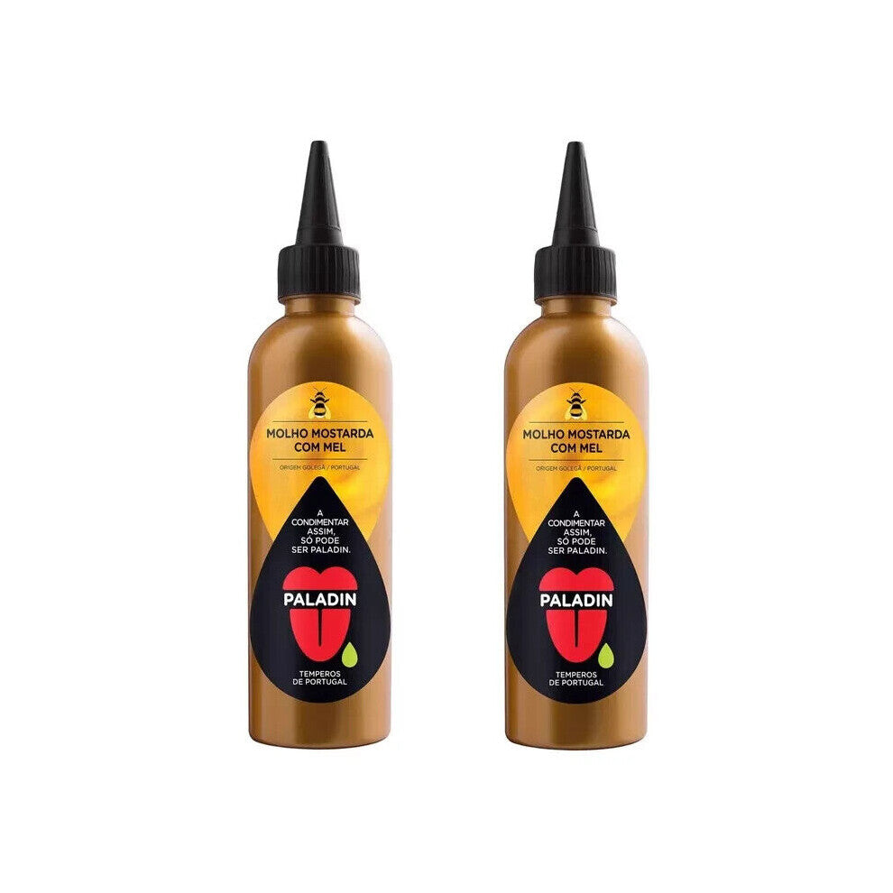 Portugal Sauce Paladin Mustard and Honey 500ml - 16.9 oz (2x250 ml)