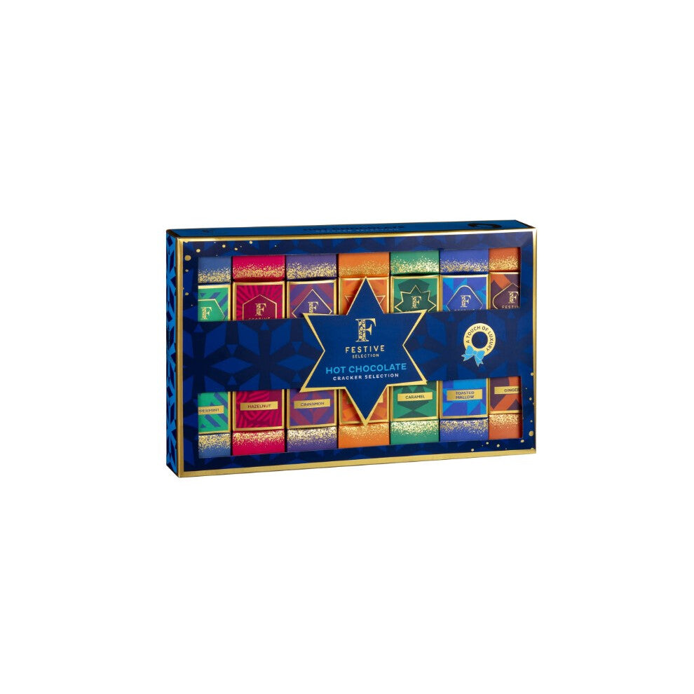 Hot Chocolate Christmas Crackers 7pk