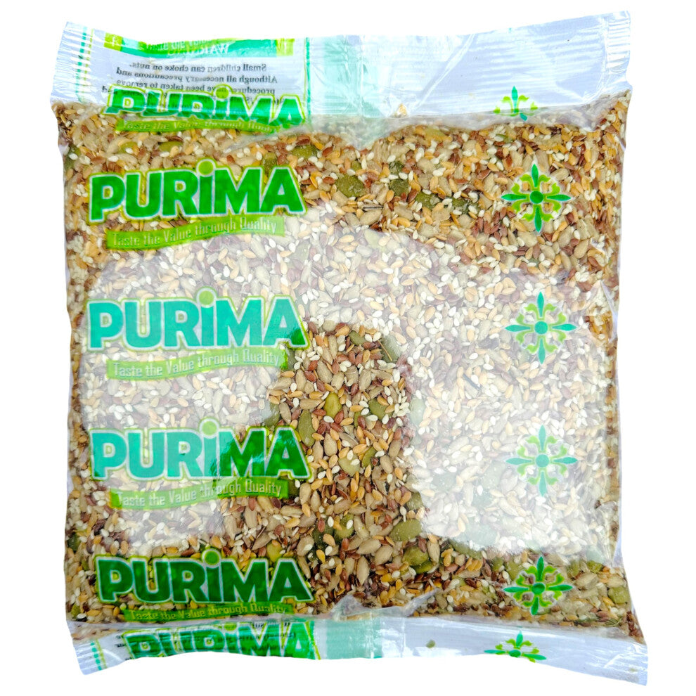 Mixed Seeds 1kg – Omega Seed Mix Fresh Blend of 5 Seeds Pumpkin Sunflower Golden Linseed Brown Flaxseed Sesame Raw Natural Bulk for Humans Eating